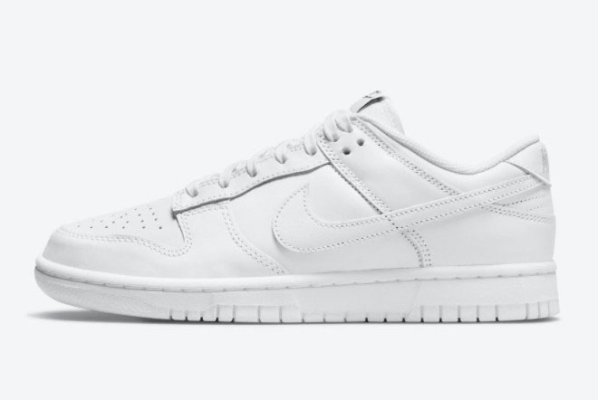 Nike Dunk Low Triple White White/White-White DD1503-109 - Shop the Sleek and Clean All-White Sneakers at [Website Name]