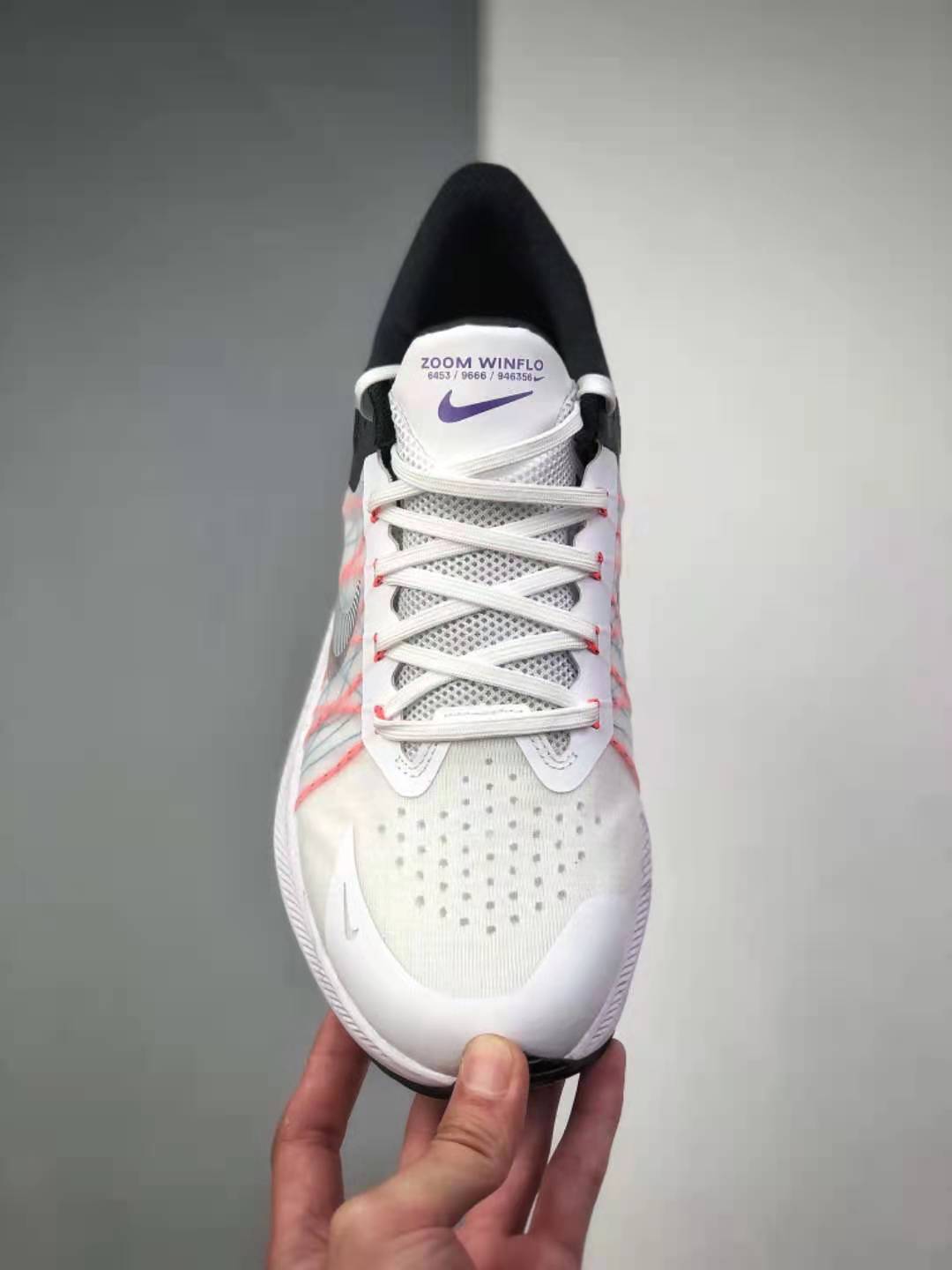 Nike Winflo 8 'White Flash Crimson' CW3419-101 - Latest Model with Sleek Design and Enhanced Performance