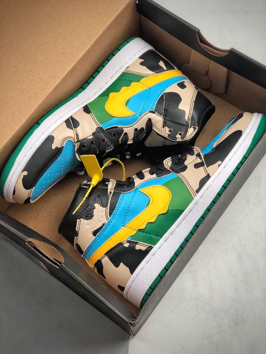 Nike Ben & Jerry's x Air Jordan 1 Chunky Dunky CU3244-100 | Limited Edition Sneakers