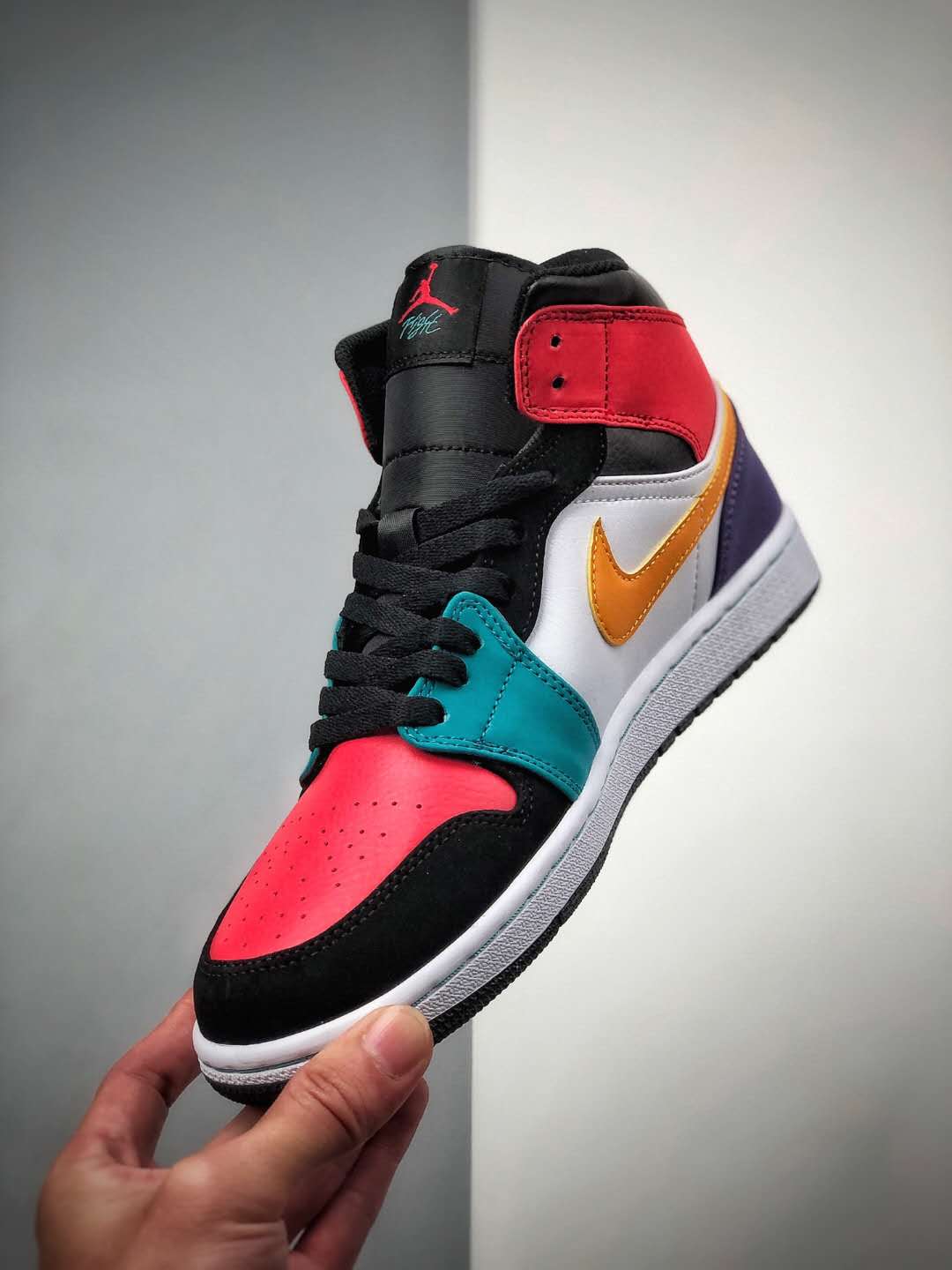 Air Jordan 1 Mid 'Multi-Color' 554724-125 - Shop the Stylish Sneakers Now! Air Jordan 1 Mid 'Multi-Color' 554724-125 - Shop the Stylish Sneakers Now!