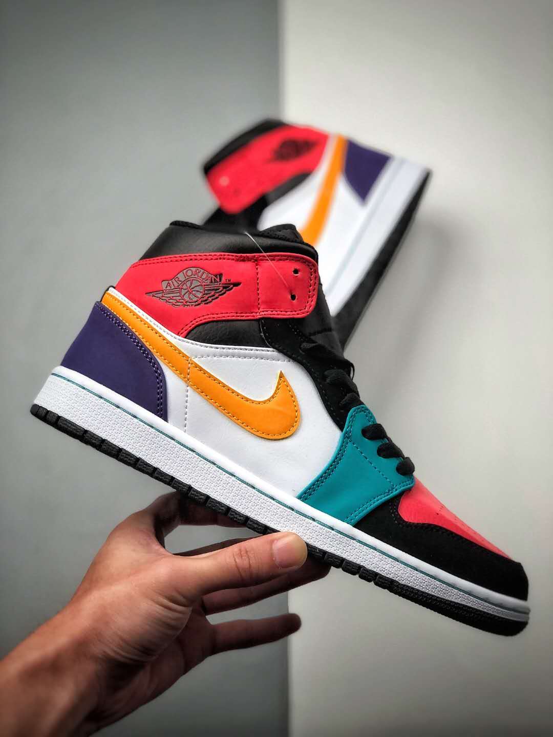 Air Jordan 1 Mid 'Multi-Color' 554724-125 - Shop the Stylish Sneakers Now! Air Jordan 1 Mid 'Multi-Color' 554724-125 - Shop the Stylish Sneakers Now!