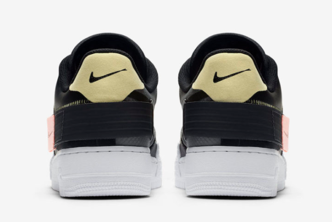 Nike Air Force 1 Low Type Black/Anthracite-Pink Tint CI0054-001 - Shop Now!