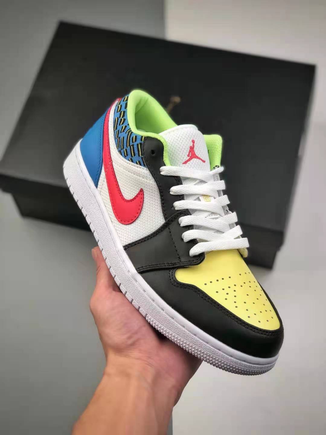 Air Jordan 1 Low 'Funky Patterns' DH5927-006 - Trendy and Unique Sneakers