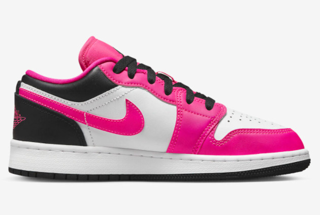 Air Jordan 1 Low GS 'Fierce Pink' DZ5365-601 - Youth Sneaker in Bold Fuchsia Air Jordan 1 Low GS 'Fierce Pink' DZ5365-601 - Youth Sneaker in Bold Fuchsia