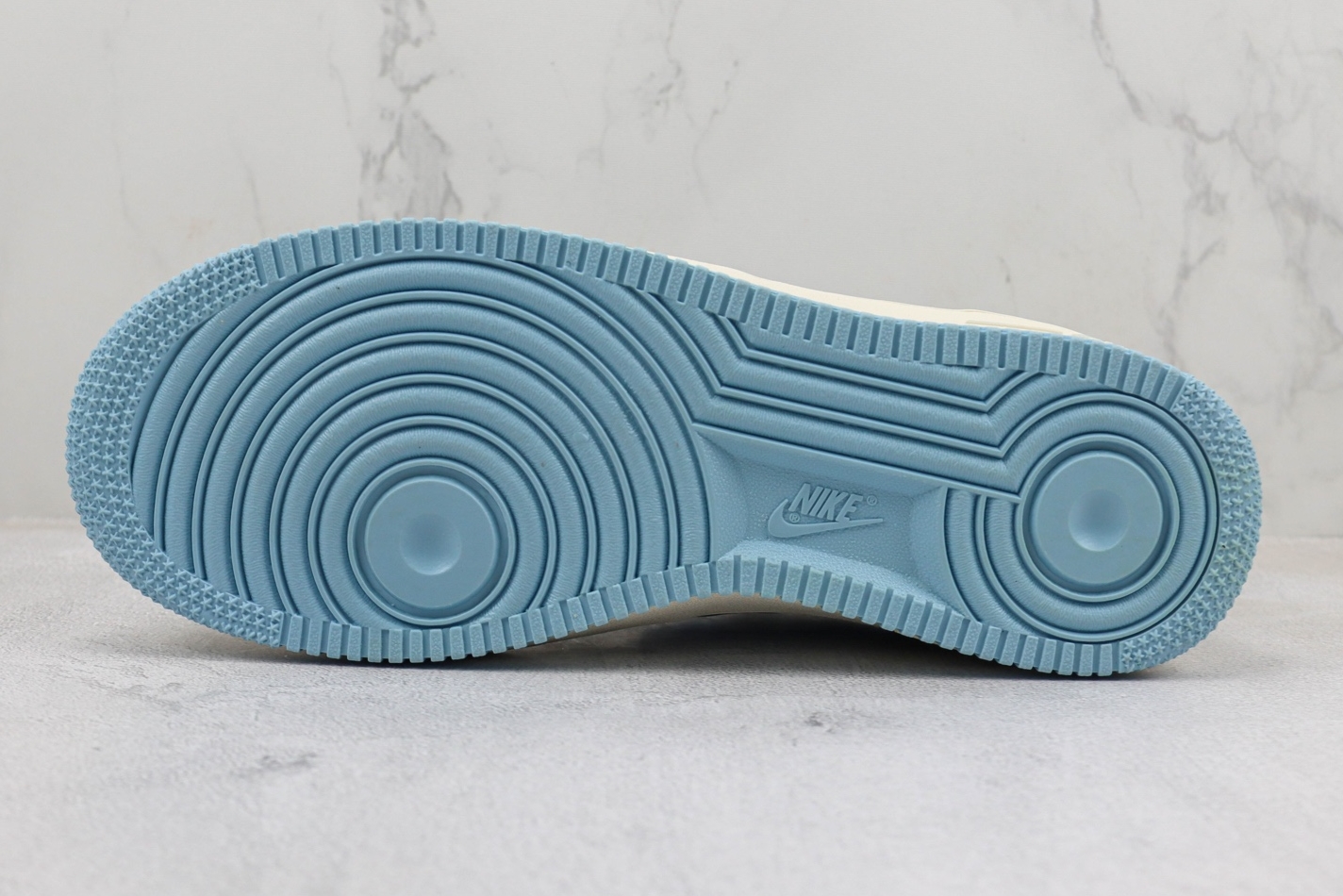 Nike Air Force 1 07 Low White Ice Blue Gold - SP0758-031: Stylish Classic Sneakers Nike Air Force 1 07 Low White Ice Blue Gold - SP0758-031: Stylish Classic Sneakers