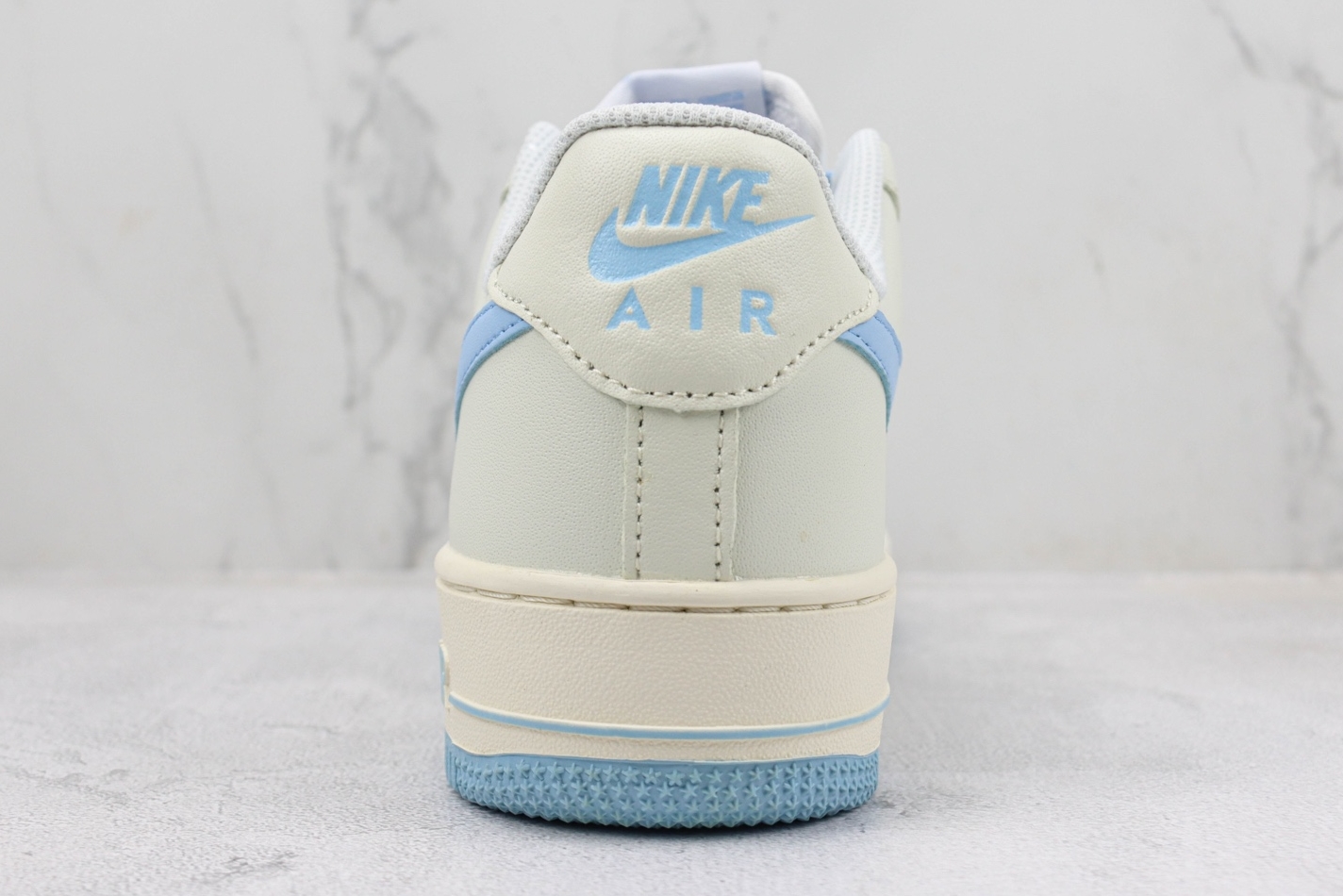 Nike Air Force 1 07 Low White Ice Blue Gold - SP0758-031: Stylish Classic Sneakers Nike Air Force 1 07 Low White Ice Blue Gold - SP0758-031: Stylish Classic Sneakers