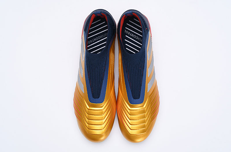 Adidas Predator 19+ FG 'Gold Navy' G27781 - High-Performance Football Boots for Ultimate Control Adidas Predator 19+ FG 'Gold Navy' G27781 - High-Performance Football Boots for Ultimate Control