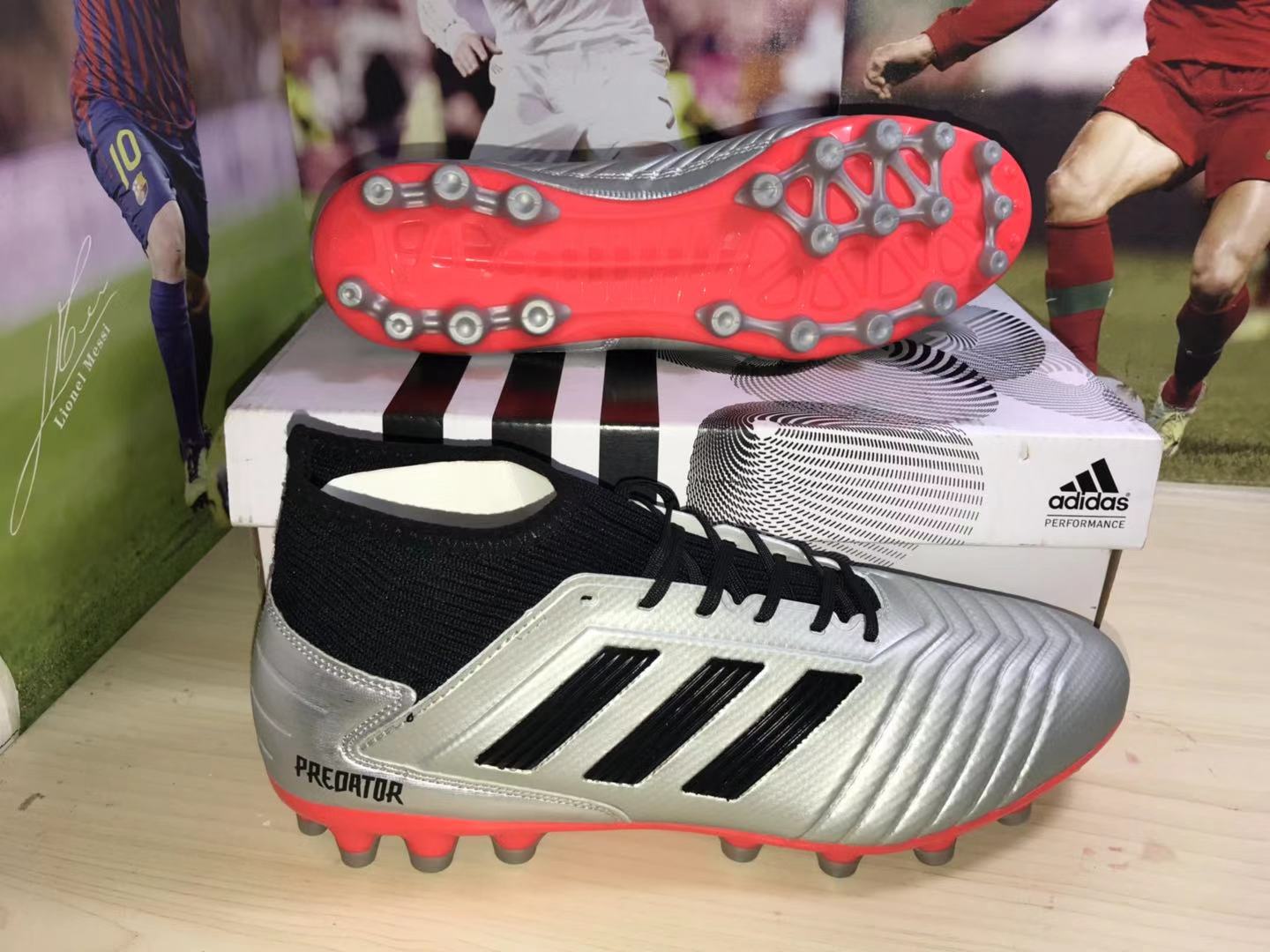 Adidas Predator 19.3 AG Silver F99989 - Enhance Your Game with Precision Adidas Predator 19.3 AG Silver F99989 - Enhance Your Game with Precision