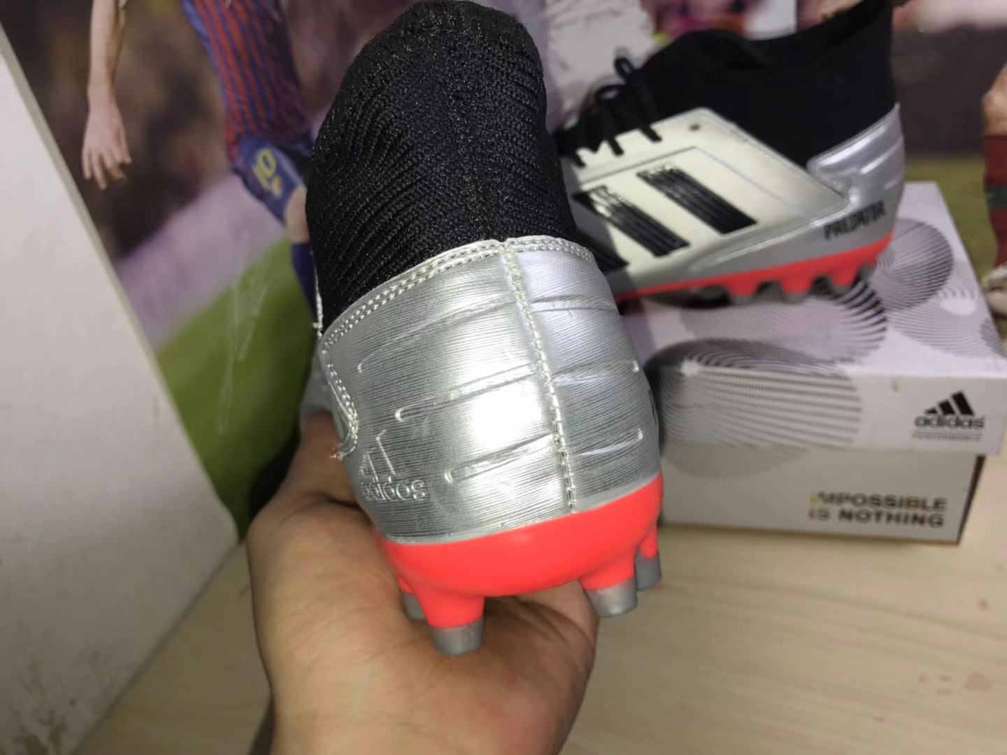 Adidas Predator 19.3 AG Silver F99989 - Enhance Your Game with Precision Adidas Predator 19.3 AG Silver F99989 - Enhance Your Game with Precision