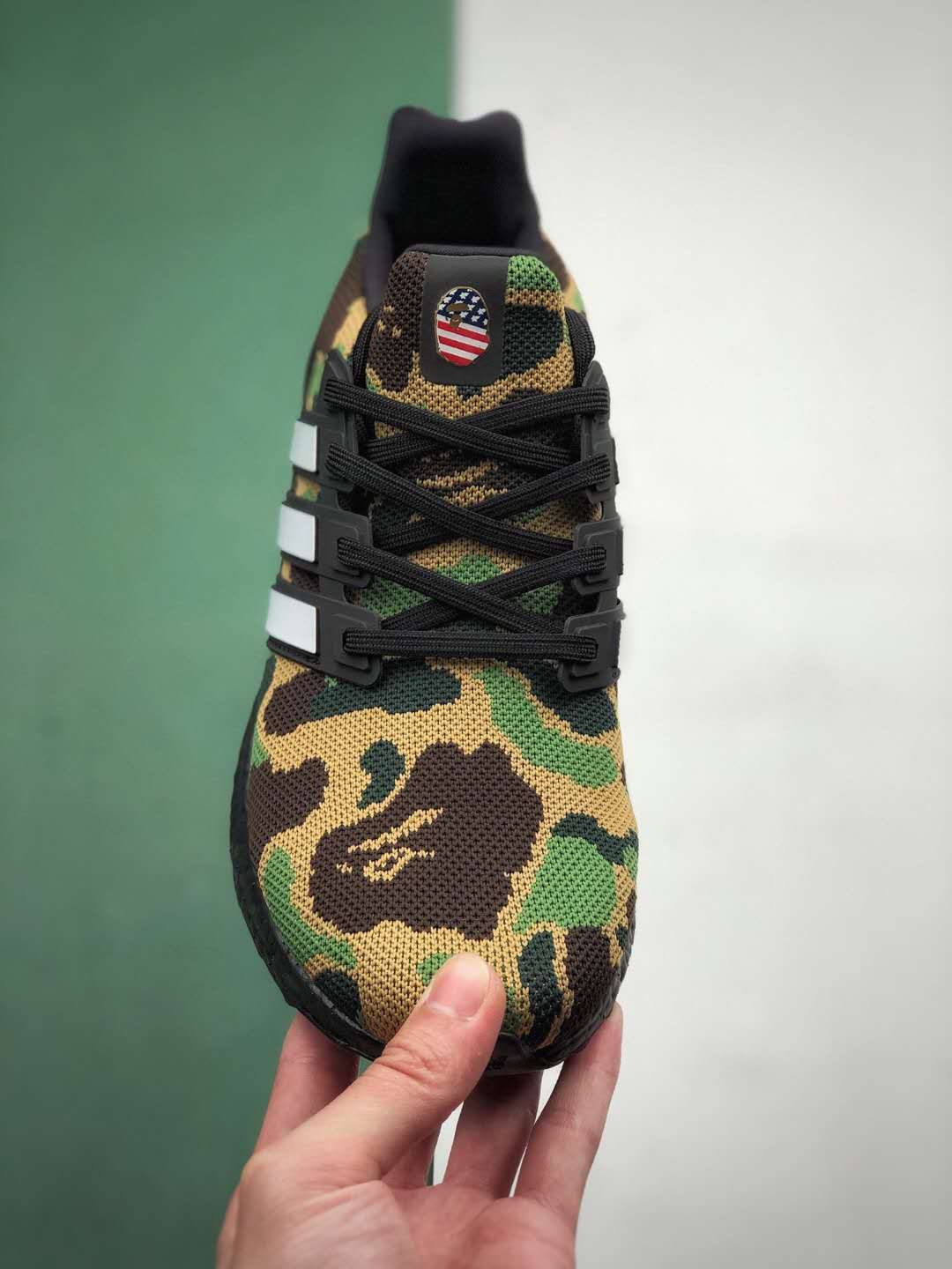 Adidas A Bathing Ape x UltraBoost 4.0 'Green Camo' F35097 - Stylish and Comfortable Sneakers Adidas A Bathing Ape x UltraBoost 4.0 'Green Camo' F35097 - Stylish and Comfortable Sneakers