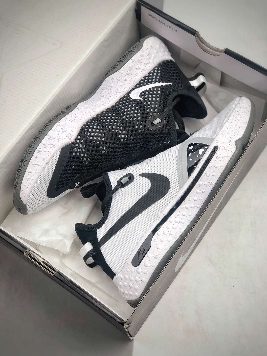 Nike PG 4 EP 'Oreo' CD5082-100 - Stylish and Versatile Basketball Shoes Nike PG 4 EP 'Oreo' CD5082-100 - Stylish and Versatile Basketball Shoes