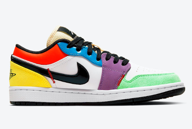 Air Jordan 1 Low 'Multicolor' CZ3572-104: Shop the Latest Release!