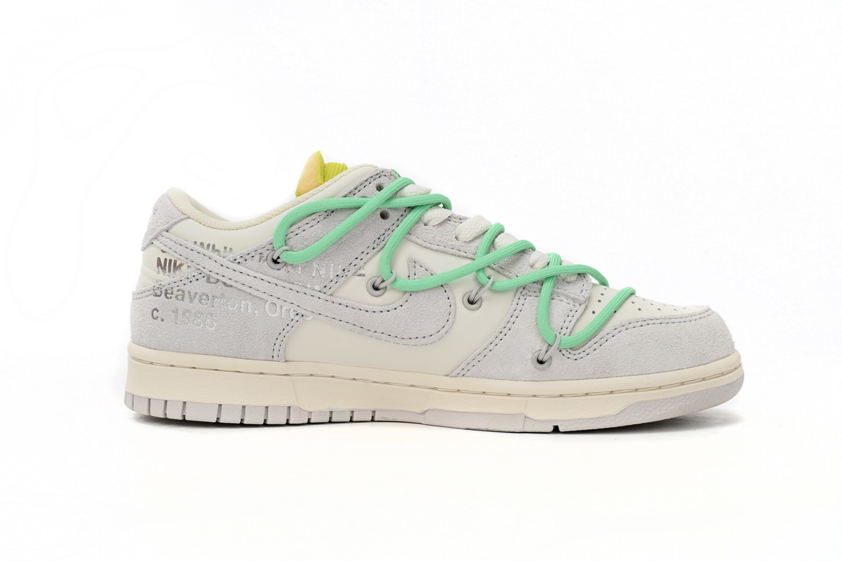 Nike Off-White X Dunk Low 'Lot 14 Of 50' DJ0950-106 - Limited Edition Collaboration with Off-White, Durable and Stylish Sneakers Nike Off-White X Dunk Low 'Lot 14 Of 50' DJ0950-106 - Limited Edition Collaboration with Off-White, Durable and Stylish Sneakers