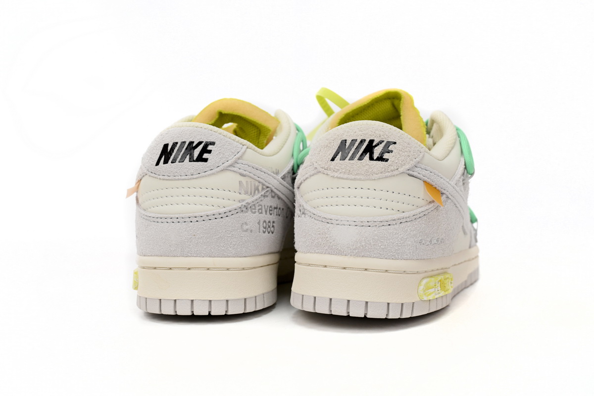 Nike Off-White X Dunk Low 'Lot 14 Of 50' DJ0950-106 - Limited Edition Collaboration with Off-White, Durable and Stylish Sneakers Nike Off-White X Dunk Low 'Lot 14 Of 50' DJ0950-106 - Limited Edition Collaboration with Off-White, Durable and Stylish Sneakers