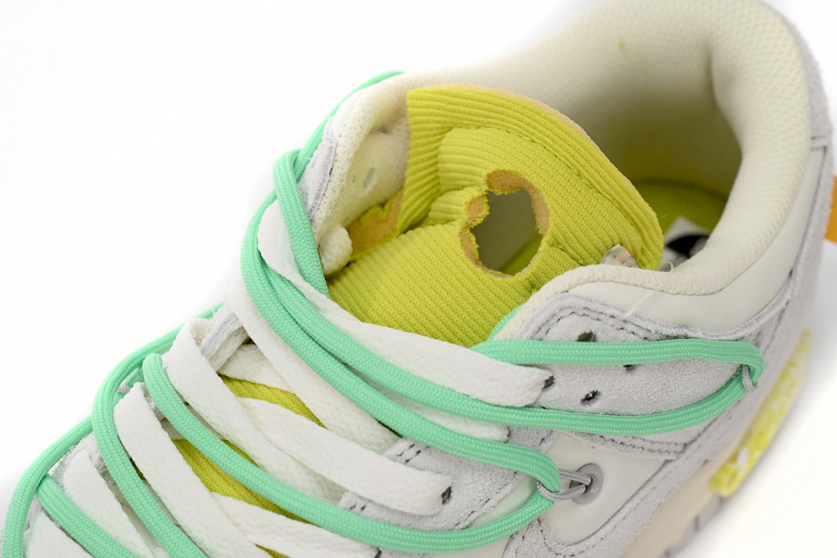 Nike Off-White X Dunk Low 'Lot 14 Of 50' DJ0950-106 - Limited Edition Collaboration with Off-White, Durable and Stylish Sneakers Nike Off-White X Dunk Low 'Lot 14 Of 50' DJ0950-106 - Limited Edition Collaboration with Off-White, Durable and Stylish Sneakers