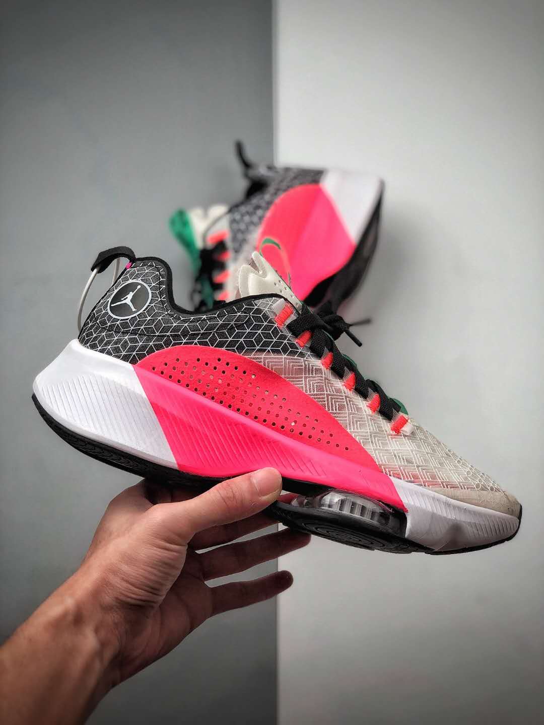 Air Jordan Renegade Flash Crimson Black Spruce Aura | CJ5383-002 Air Jordan Renegade Flash Crimson Black Spruce Aura | CJ5383-002