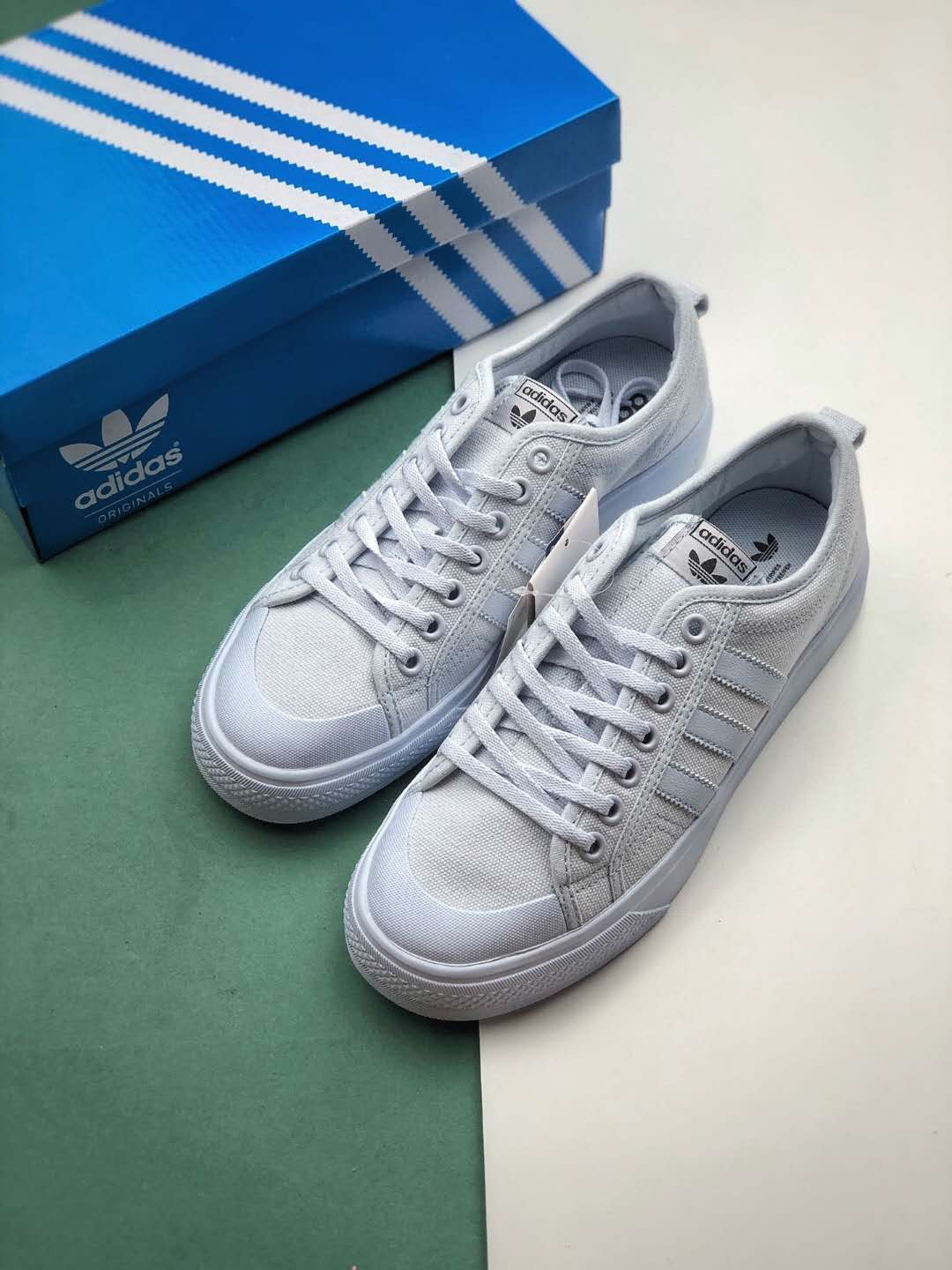 Adidas Original Nizza 3MC Vulc Aero Blue Core Black DB3109 - Stylish and Versatile Sneakers Adidas Original Nizza 3MC Vulc Aero Blue Core Black DB3109 - Stylish and Versatile Sneakers