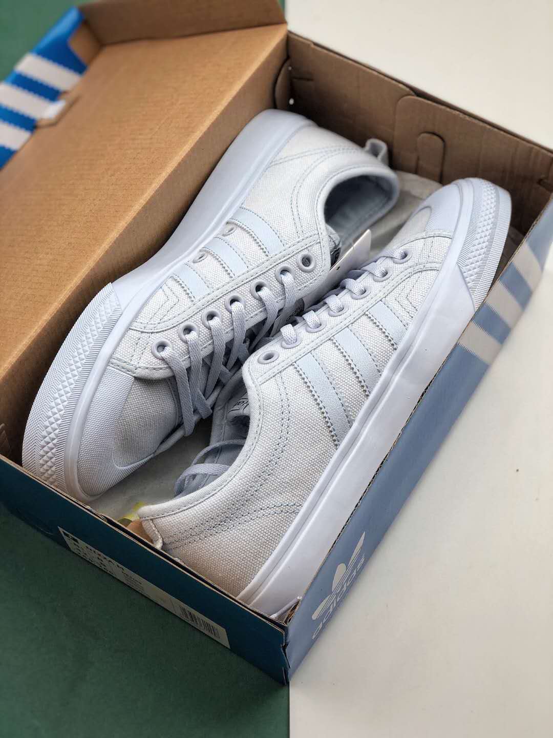 Adidas Original Nizza 3MC Vulc Aero Blue Core Black DB3109 - Stylish and Versatile Sneakers Adidas Original Nizza 3MC Vulc Aero Blue Core Black DB3109 - Stylish and Versatile Sneakers