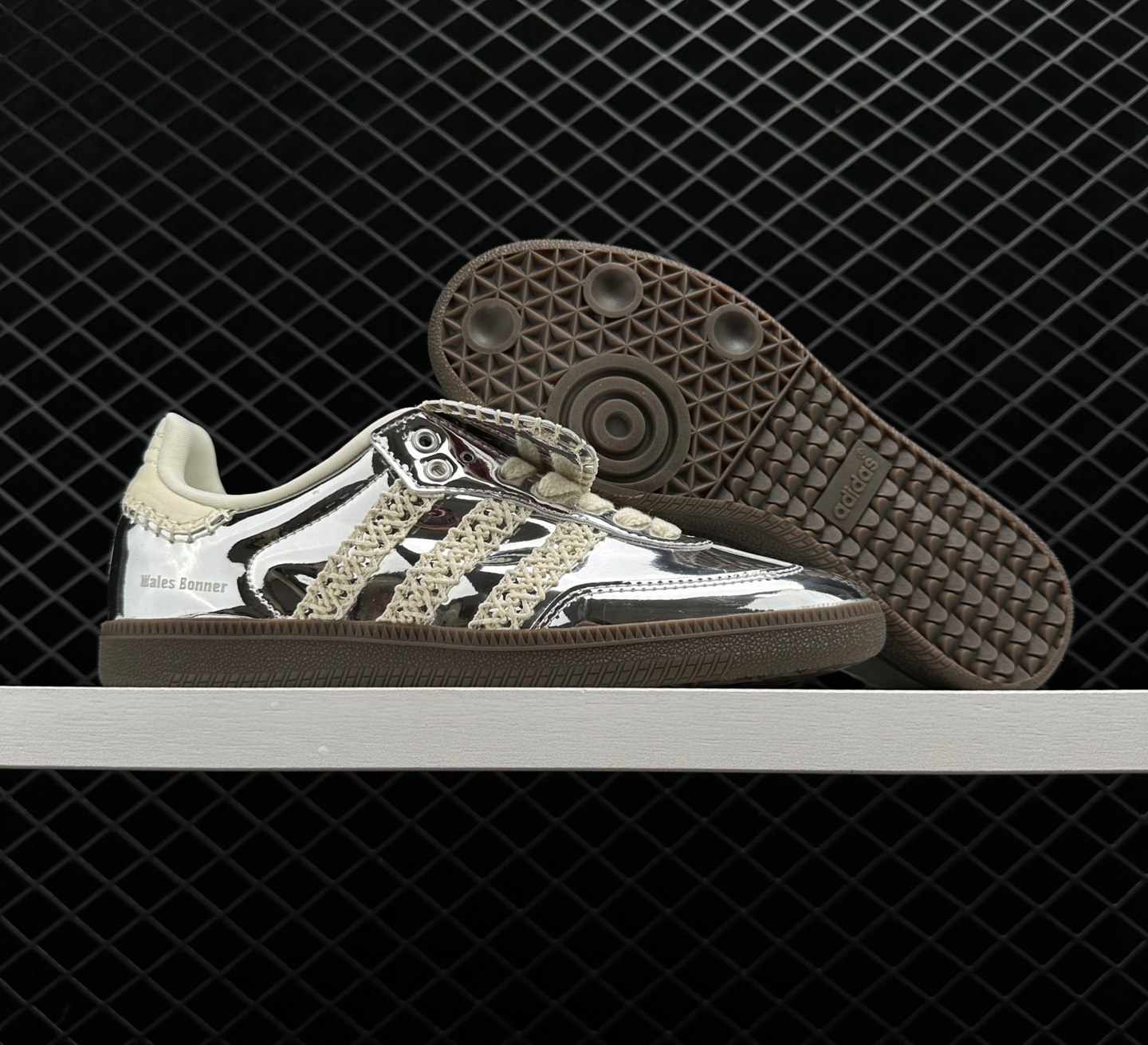 Adidas Samba Wales Bonner Silver IG8181 - Stylish and Classic Sneakers. Adidas Samba Wales Bonner Silver IG8181 - Stylish and Classic Sneakers.
