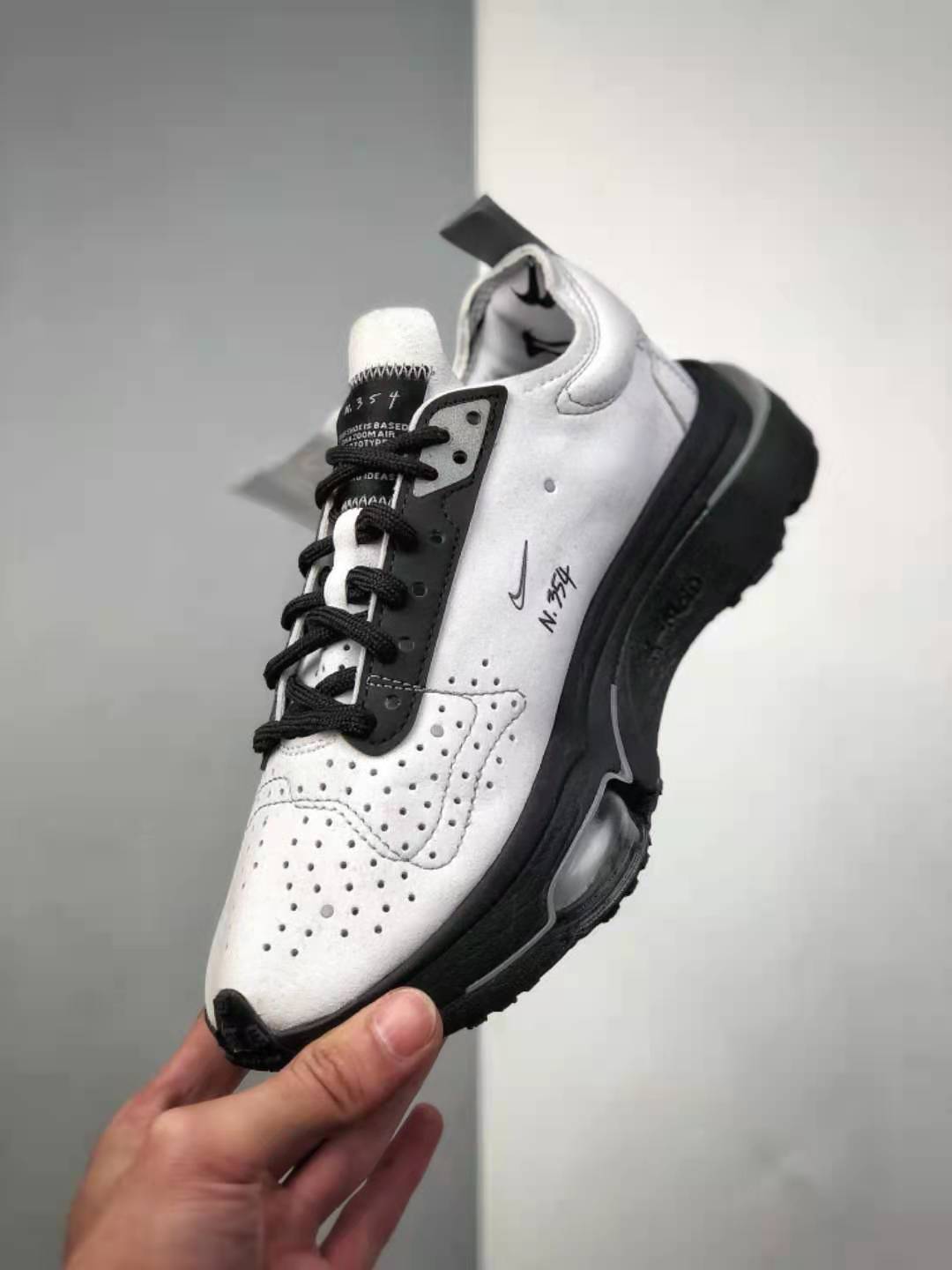 Nike Air Zoom Type N.354 Black White Particle Grey Sneakers DB2622-001 - Shop Now for Stylish and Comfortable Footwear