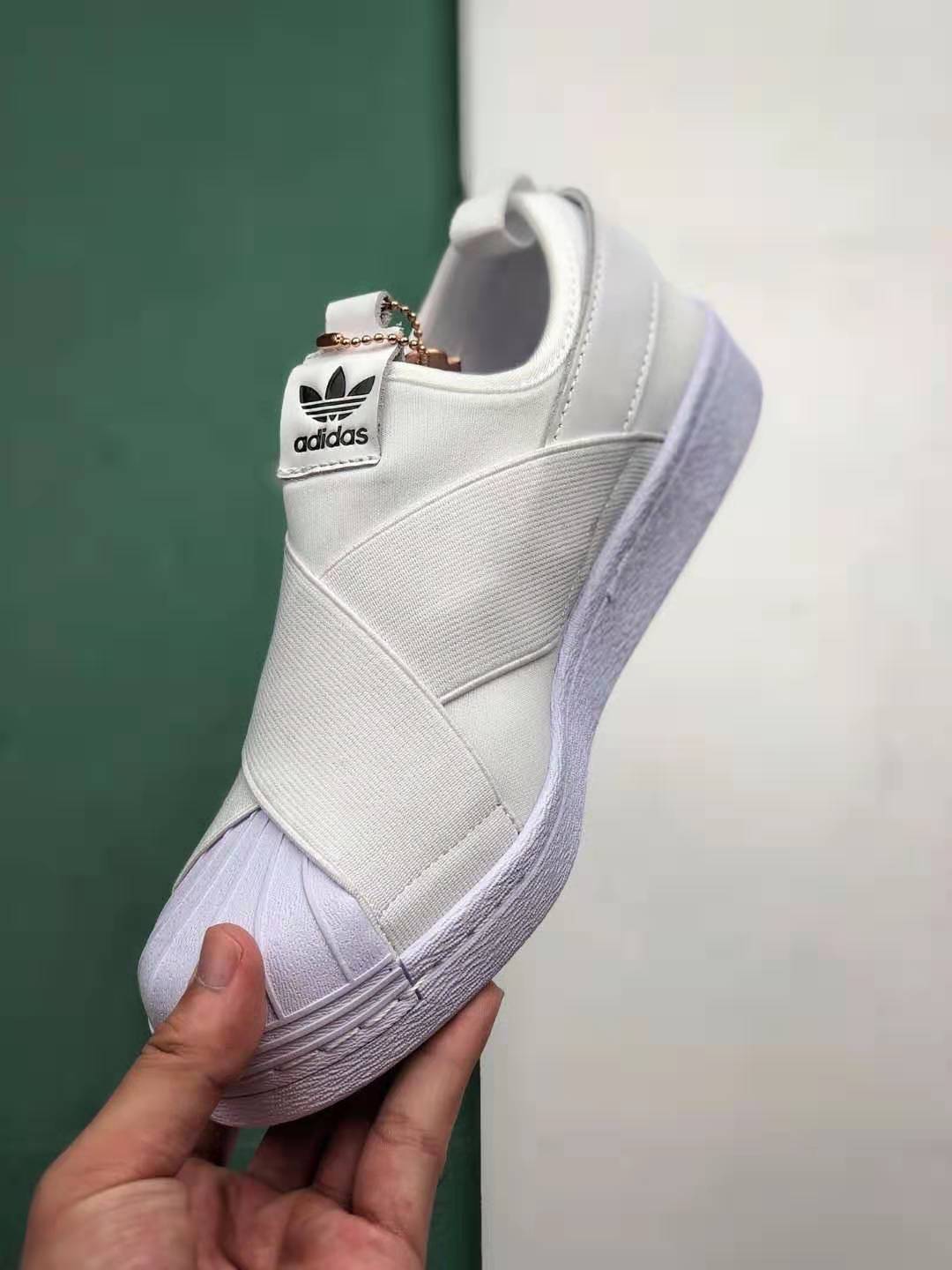 Adidas Originals Superstar Slip-On White S81338 - Stylish and Comfortable Slip-On Sneakers