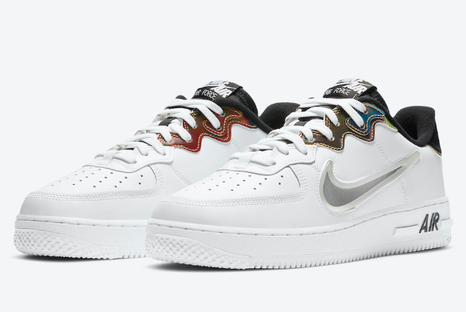 Nike Air Force 1 React White/Glow-Black-Multi-color CN9838-100 - Stylish and Versatile Sneakers Nike Air Force 1 React White/Glow-Black-Multi-color CN9838-100 - Stylish and Versatile Sneakers