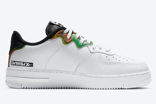 Nike Air Force 1 React White/Glow-Black-Multi-color CN9838-100 - Stylish and Versatile Sneakers Nike Air Force 1 React White/Glow-Black-Multi-color CN9838-100 - Stylish and Versatile Sneakers