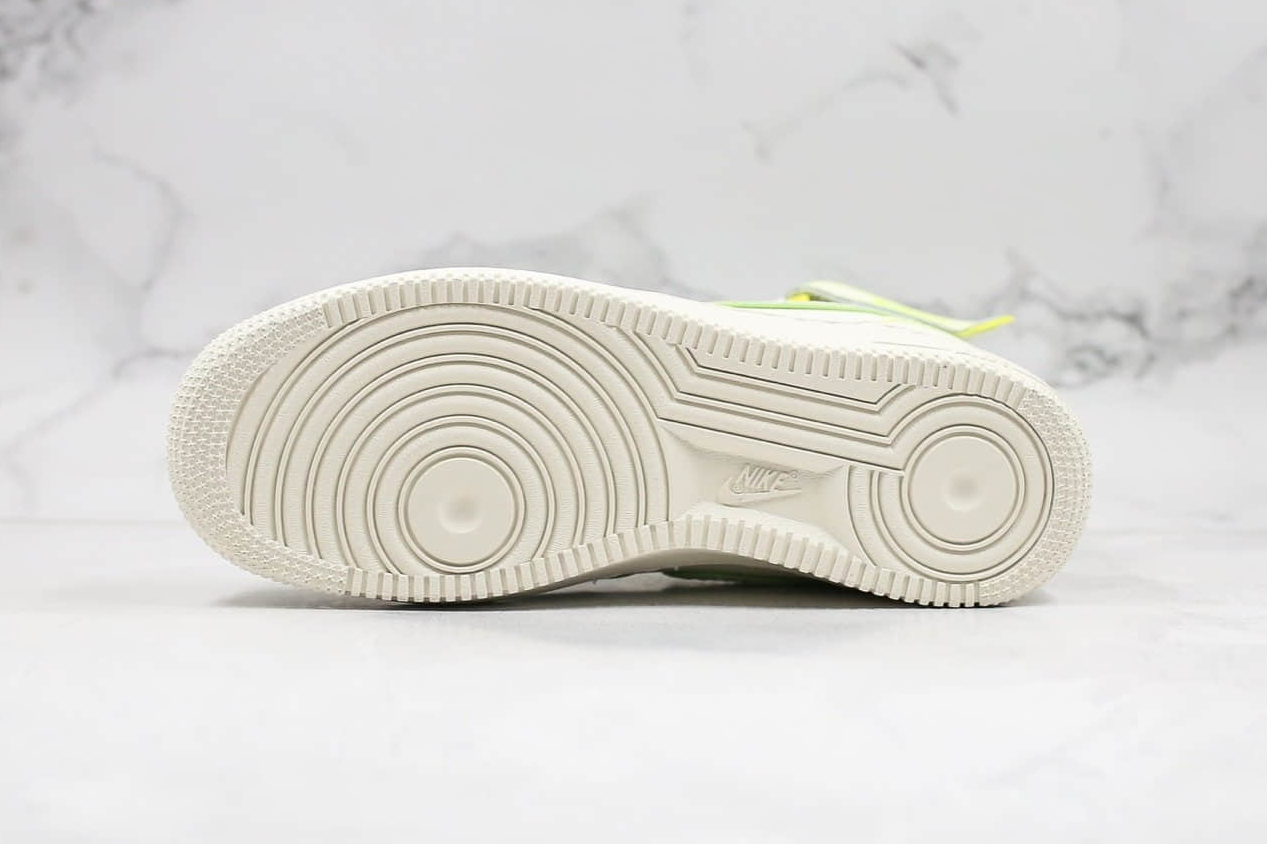 3M x Nike Air Force 1 07 Mid White Green Shoes - AA1118-012 3M x Nike Air Force 1 07 Mid White Green Shoes - AA1118-012
