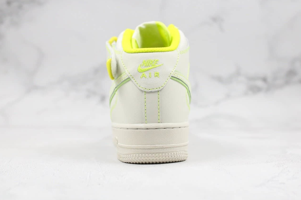 3M x Nike Air Force 1 07 Mid White Green Shoes - AA1118-012 3M x Nike Air Force 1 07 Mid White Green Shoes - AA1118-012