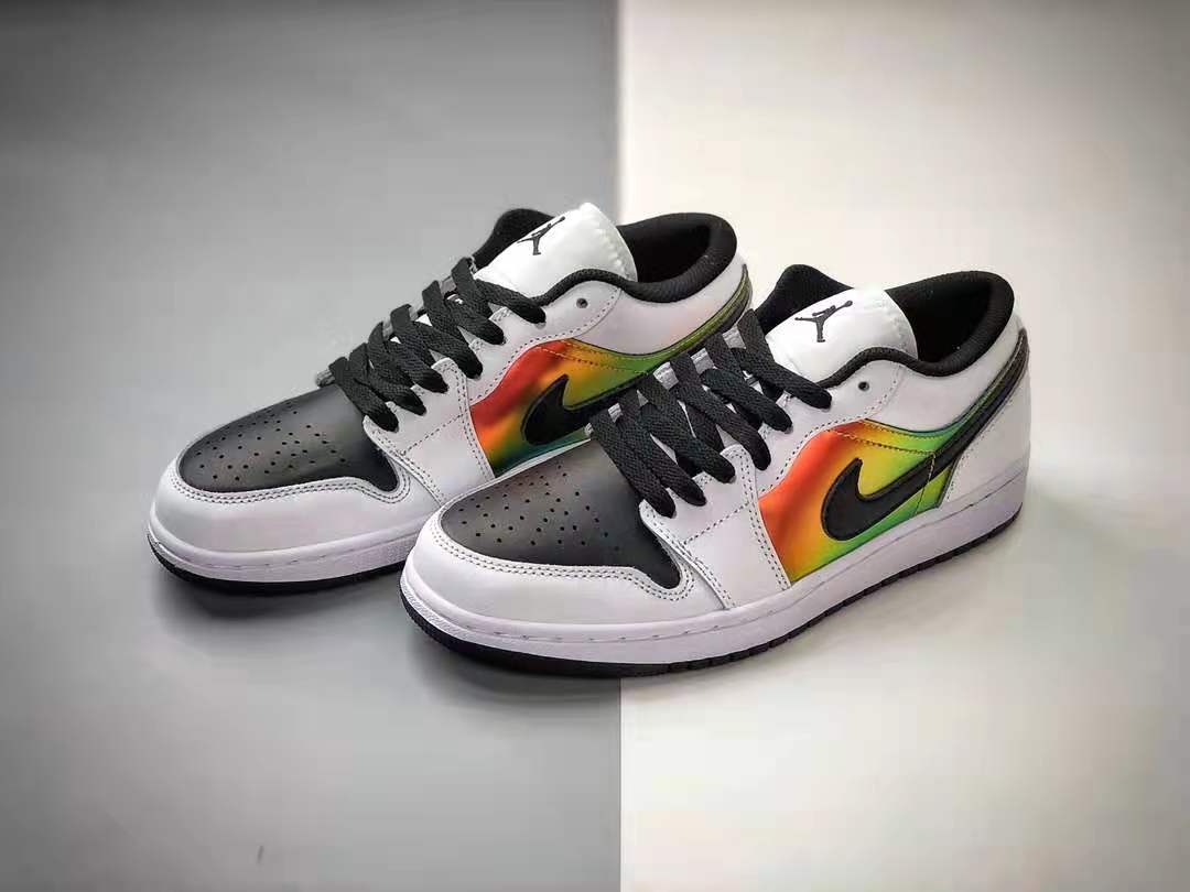 Air Jordan 1 Low SE 'Color-Shifting' CV9844-109 - Iconic Design with Dynamic Color Pattern