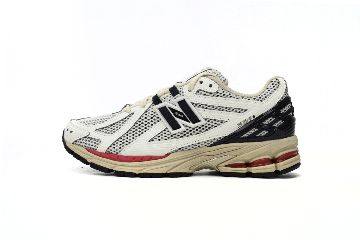 New Balance 1906R Sea Salt Eclipse Red Shoes - M1906RR