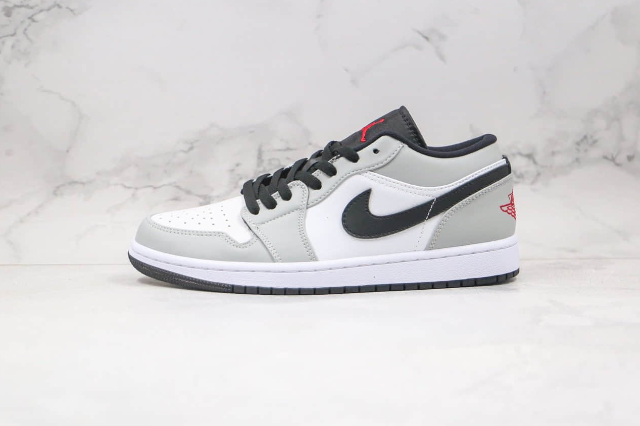 Air Jordan 1 Low Light Smoke Grey 553560-030 - Premium Sneaker Design