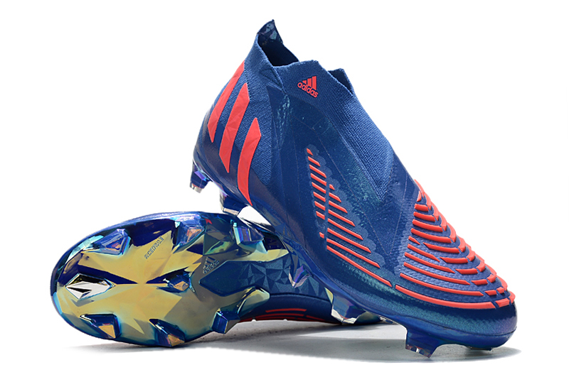 Adidas Predator Edge+ FG Hi-Res Blue Turbo GZ9002 - Dynamic Performance & Style Adidas Predator Edge+ FG Hi-Res Blue Turbo GZ9002 - Dynamic Performance & Style