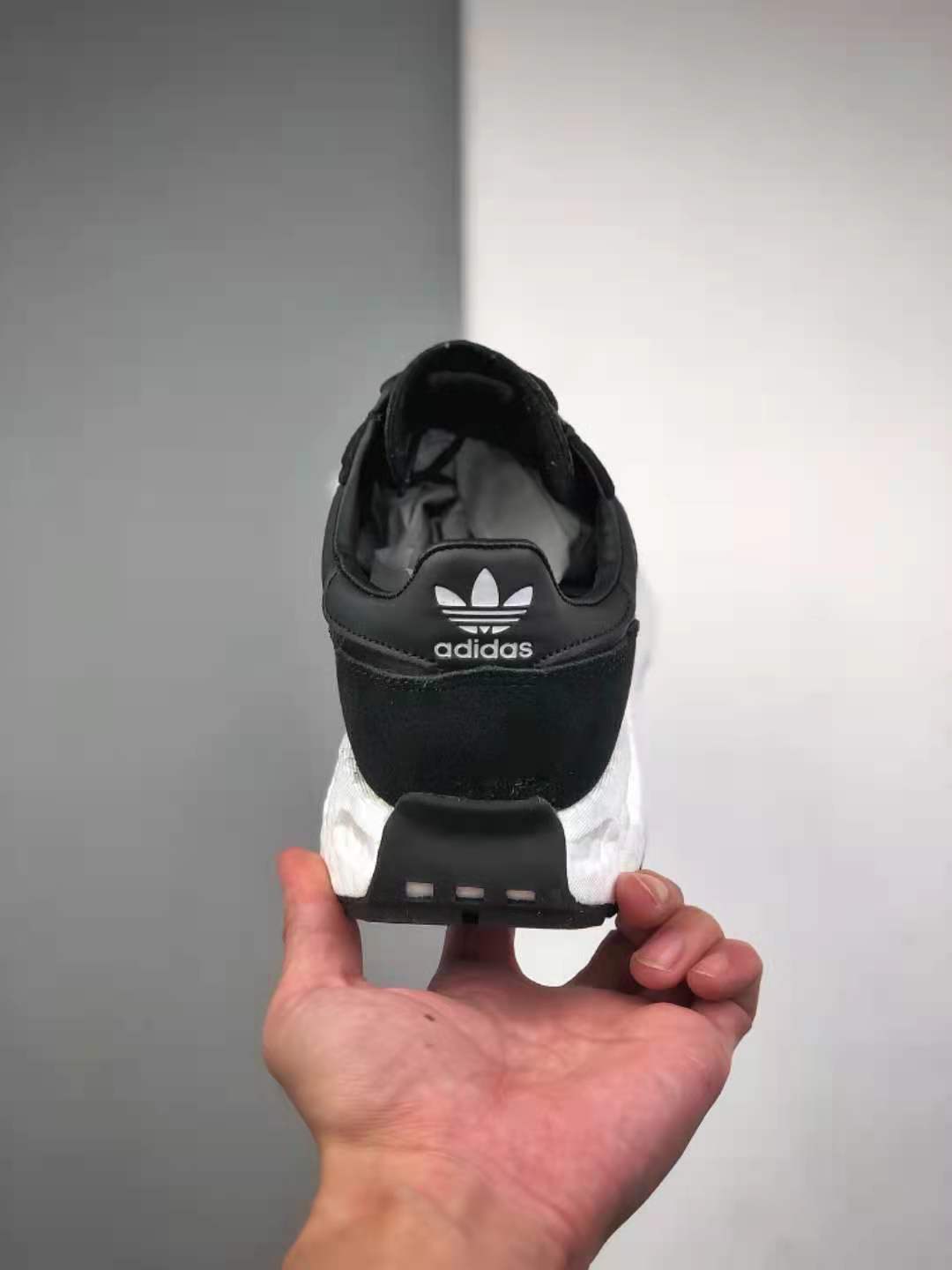 Adidas Racing 1 Boost Prototype Core Black Cloud White Q47107 - Premium Sneaker with Boost Technology