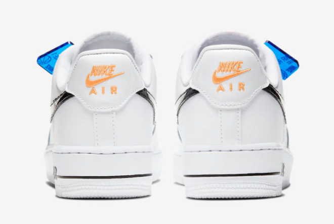 Nike Air Force 1 Low SE White/Laser Orange-Racer Blue-Black CI3446-100 - Stylish Sneaker for Men and Women Nike Air Force 1 Low SE White/Laser Orange-Racer Blue-Black CI3446-100 - Stylish Sneaker for Men and Women