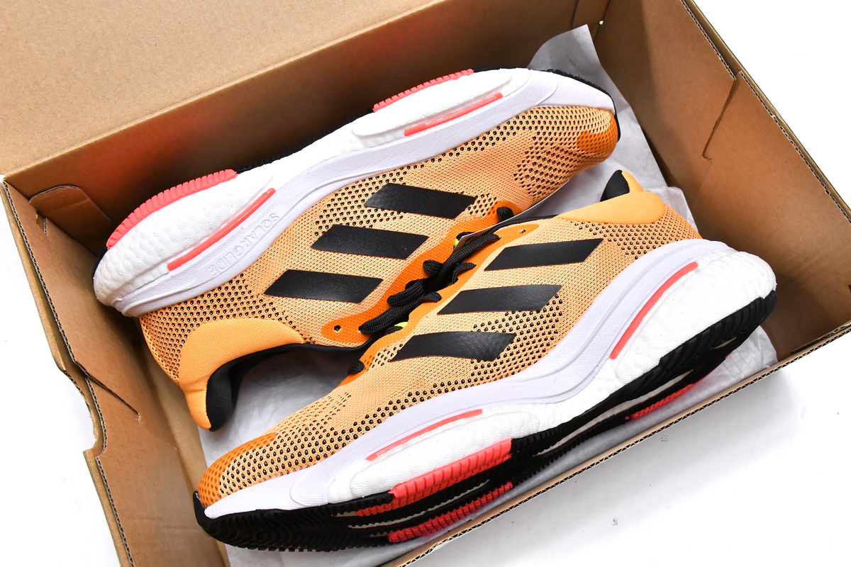 Adidas SolarGlide 5 'Flash Orange Turbo' GX5470 - Fast and Stylish Running Shoes Adidas SolarGlide 5 'Flash Orange Turbo' GX5470 - Fast and Stylish Running Shoes