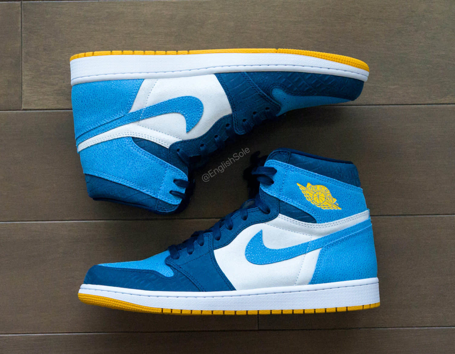 Jordan 1 Retro High Marquette PE - Exclusive Sneaker Collaboration Jordan 1 Retro High Marquette PE - Exclusive Sneaker Collaboration