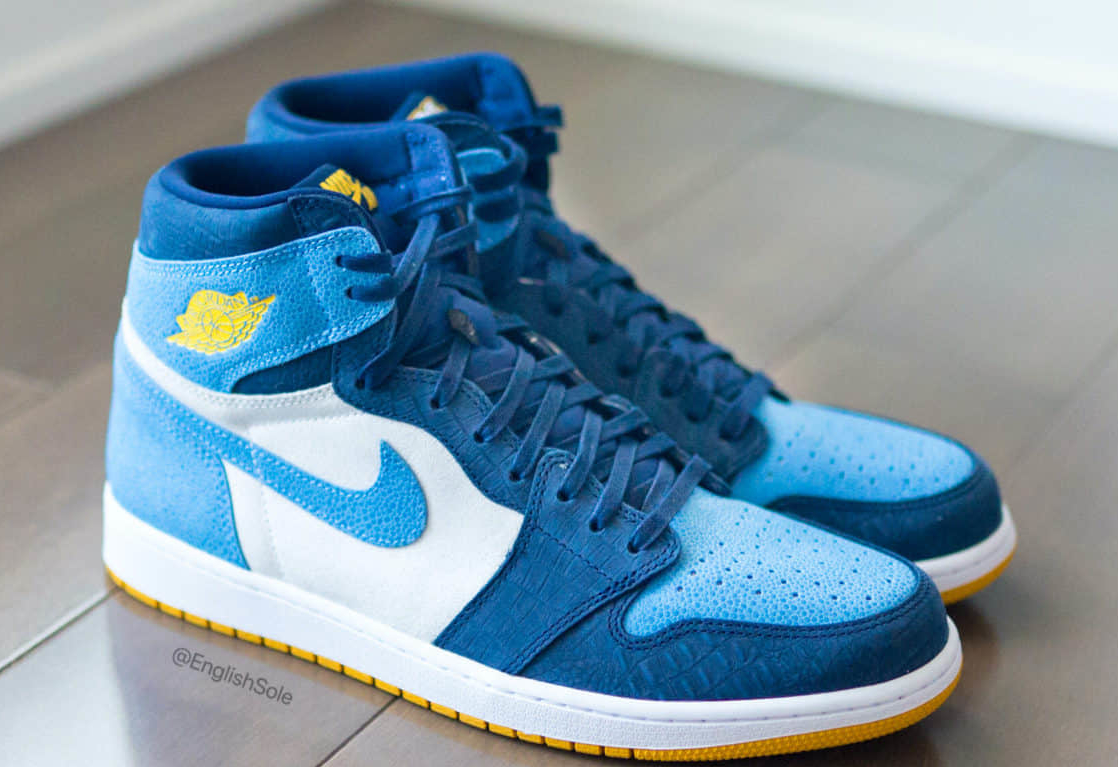 Jordan 1 Retro High Marquette PE - Exclusive Sneaker Collaboration Jordan 1 Retro High Marquette PE - Exclusive Sneaker Collaboration