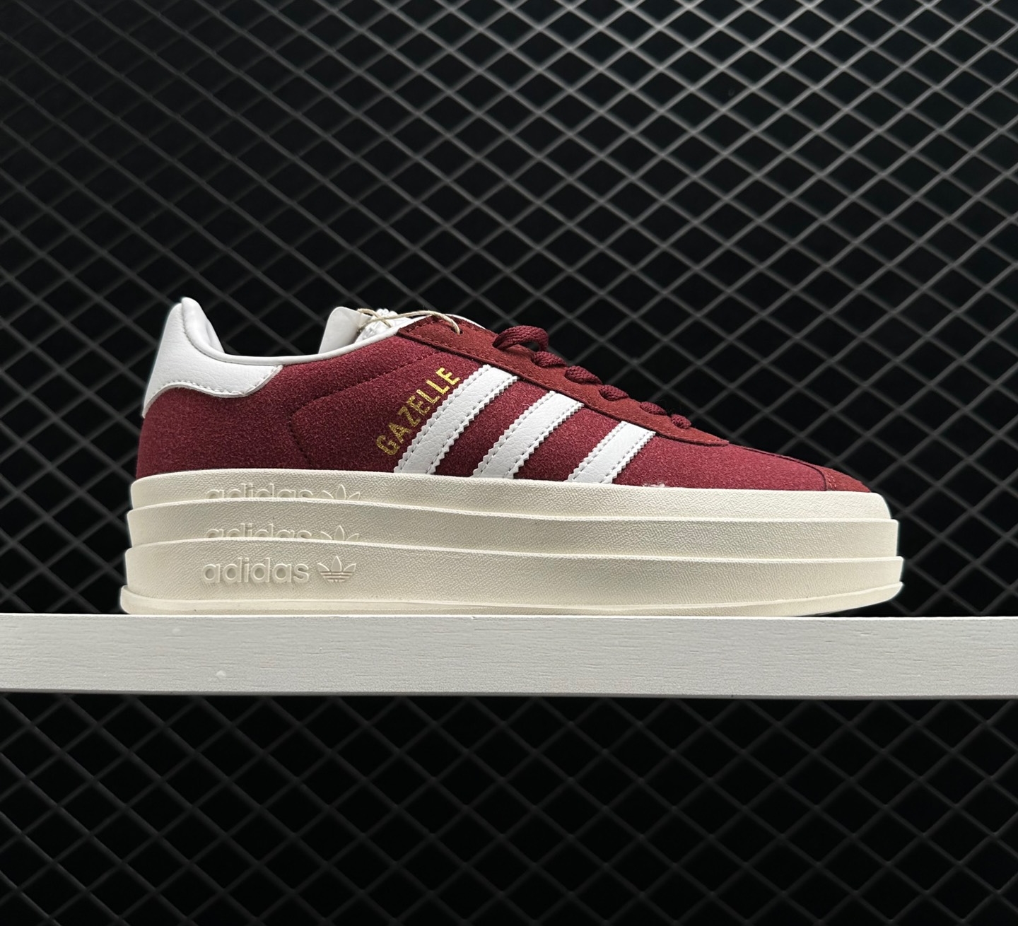 Adidas Gazelle Bold Shadow Red White | Shop HQ6892 online