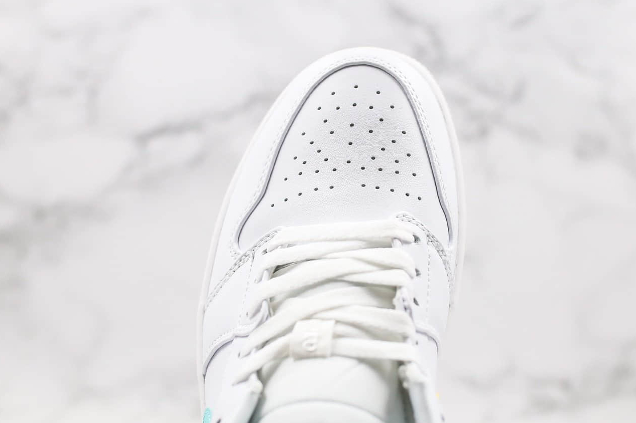 Air Jordan 1 Low 'White Multi-Color' CW7033-100 - Stylish and Versatile Sneakers for Every Occasion
