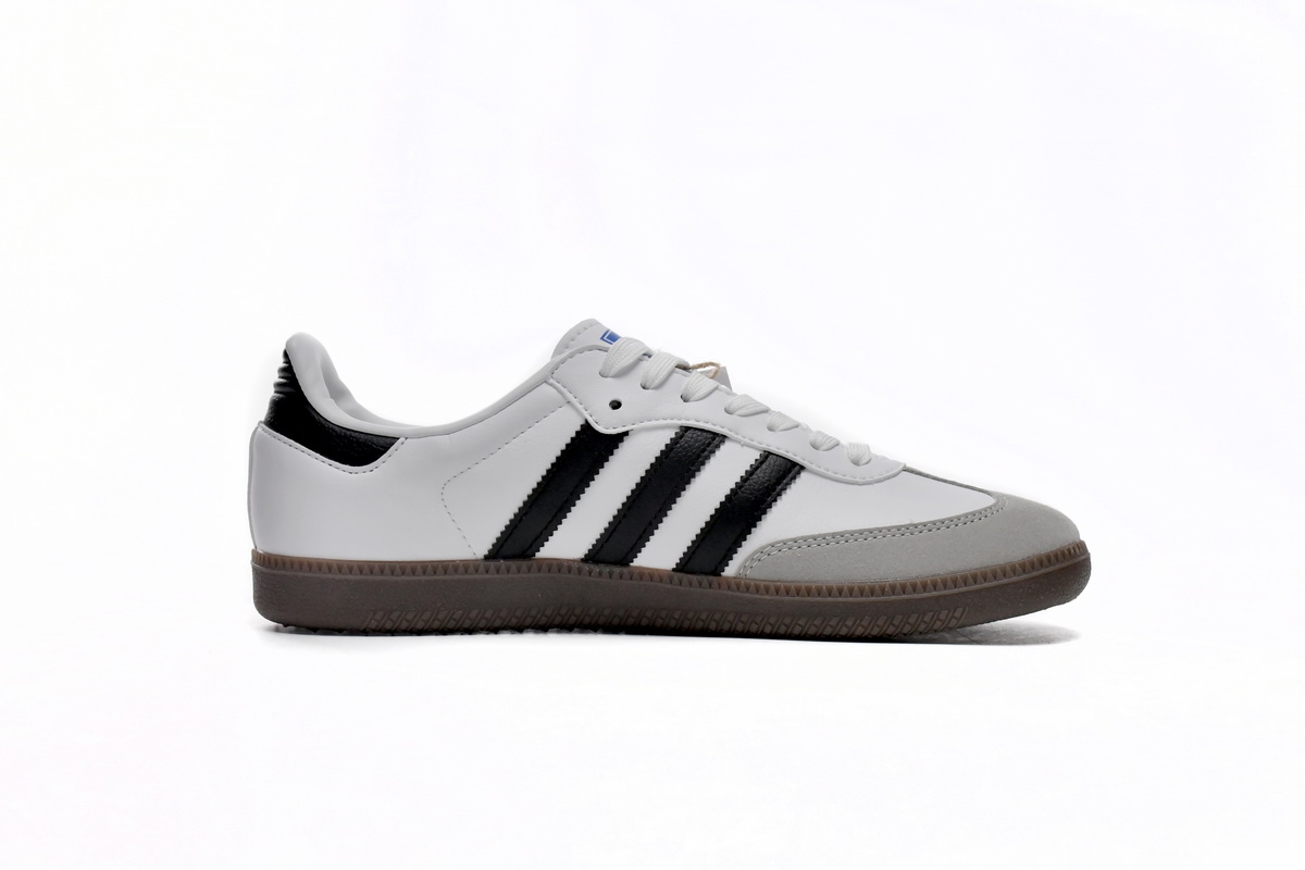 Adidas Originals Samba White Black Gray Unisex FW2427 - Sleek and Classic Footwear Adidas Originals Samba White Black Gray Unisex FW2427 - Sleek and Classic Footwear