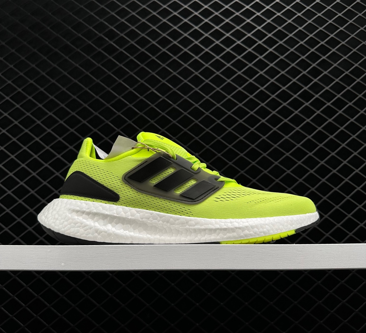 Adidas Pure Boost 22 Solar Yellow Black - High-Quality (HQ1450)