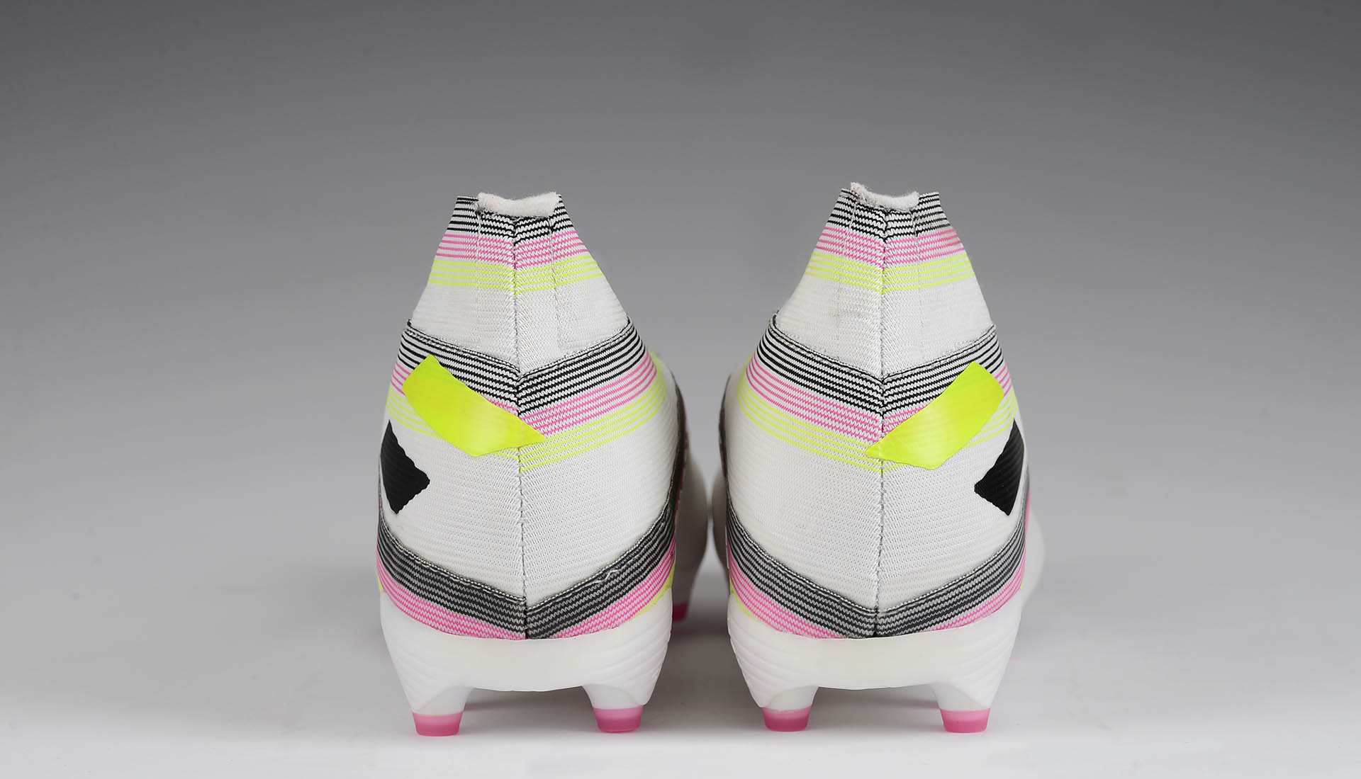 Adidas Nemeziz 19+ FG Limited Edition White Pink Solar Yellow - Shop Now! Adidas Nemeziz 19+ FG Limited Edition White Pink Solar Yellow - Shop Now!