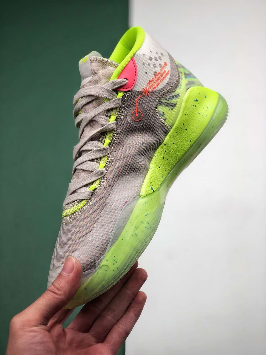 Nike ZOOM KD 12 EP 'Multi-Color Metallic Silver' AR4230-900 - Premium Basketball Sneakers for Performance and Style