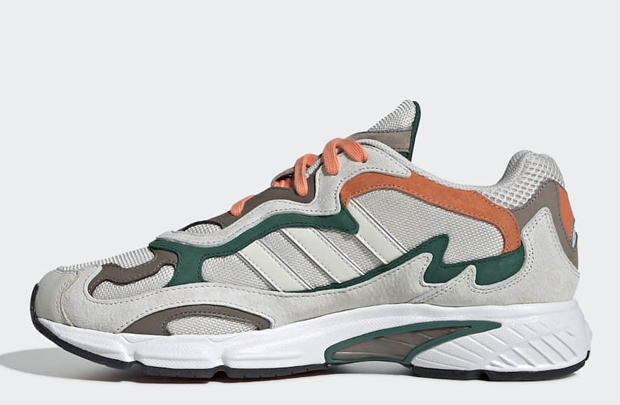 Adidas Originals Temper Run Shoes - Grey/Green/Orange (EE7740)