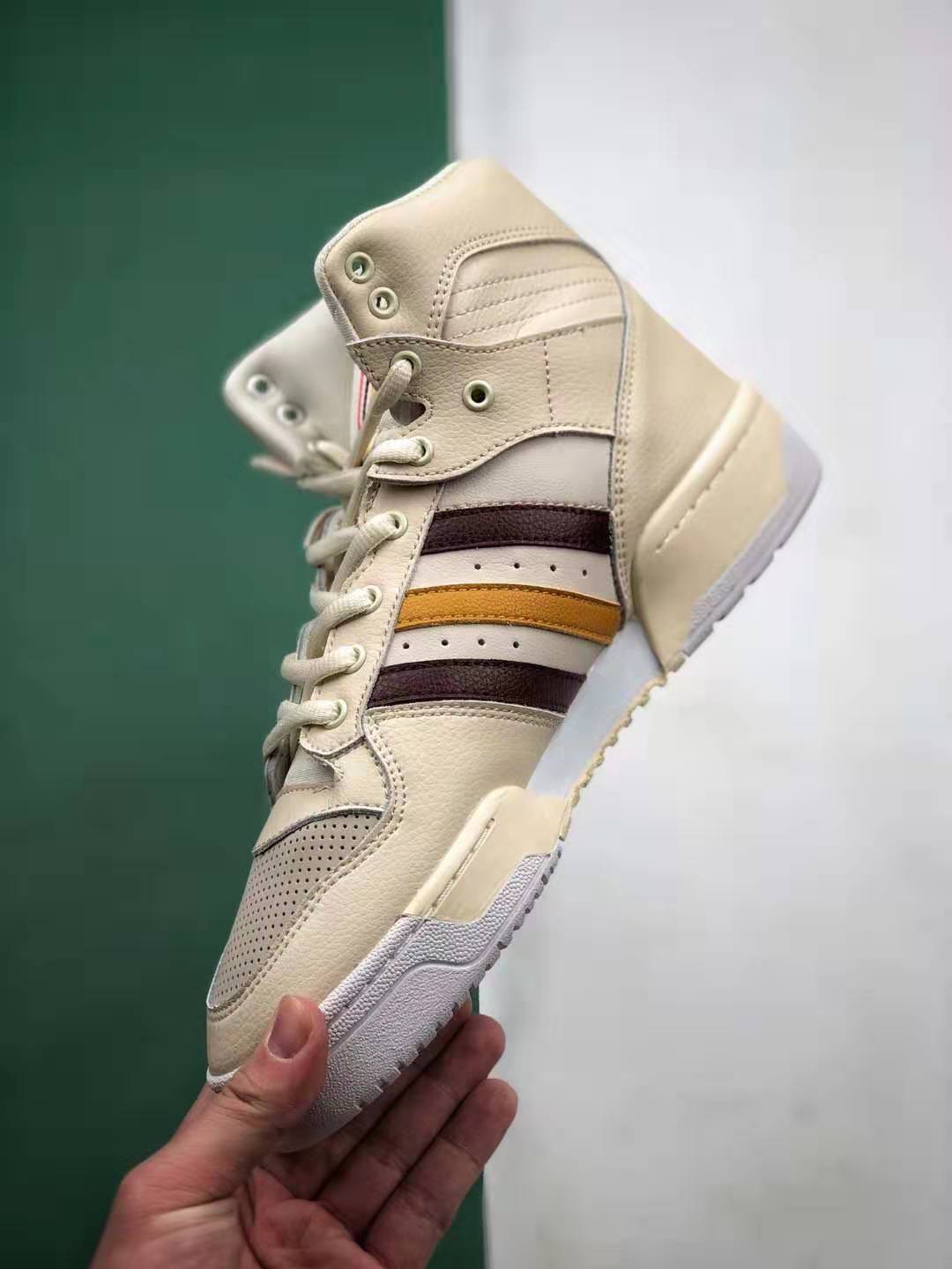 Adidas Eric Emanuel x Rivalry Hi 'Crystal White' G25836 - Premium Designer Collaboration Shoes Adidas Eric Emanuel x Rivalry Hi 'Crystal White' G25836 - Premium Designer Collaboration Shoes