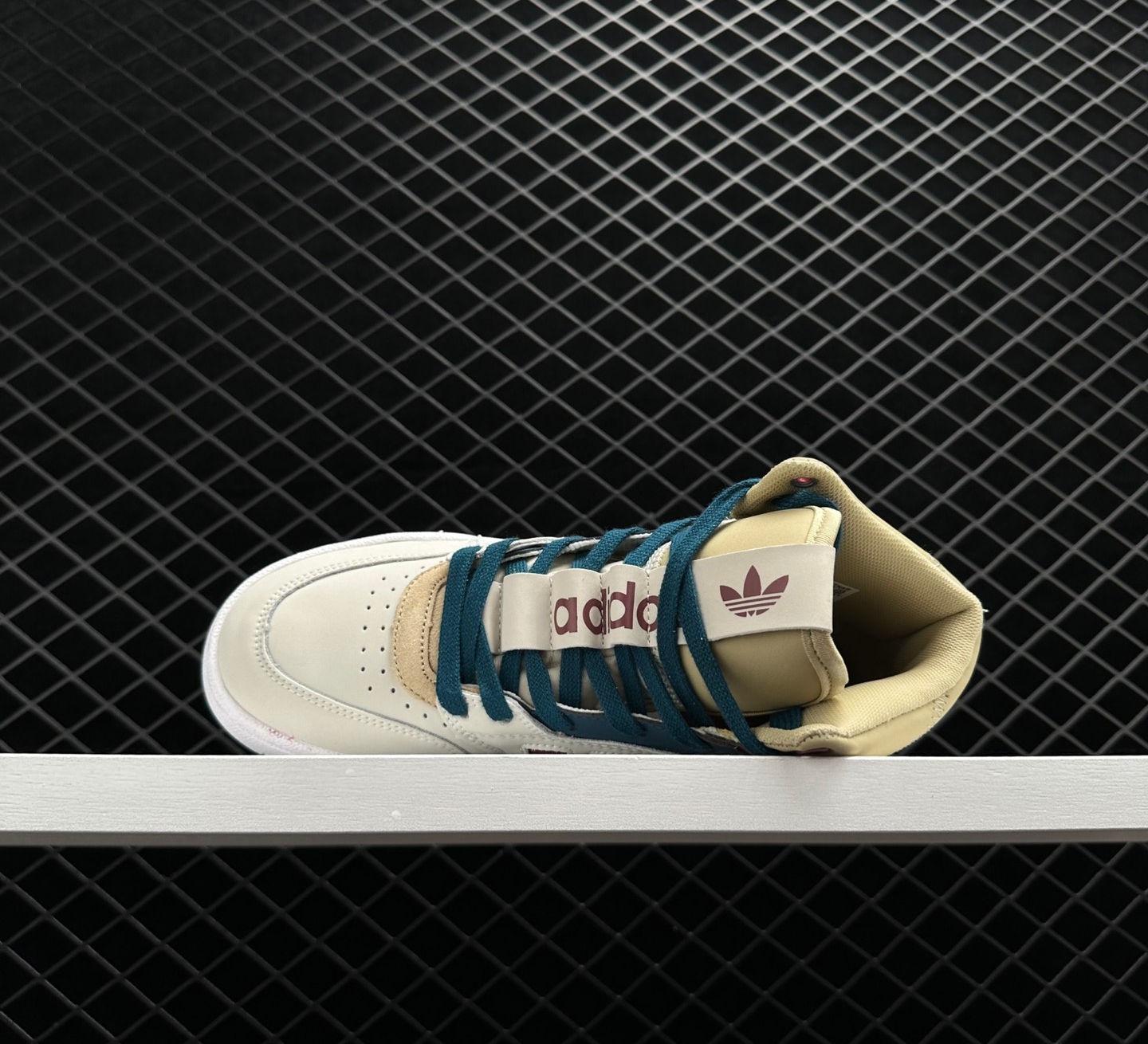 Adidas Drop Step XL Cream Teal Red GV9326 - Stylish Athletic Sneakers Adidas Drop Step XL Cream Teal Red GV9326 - Stylish Athletic Sneakers