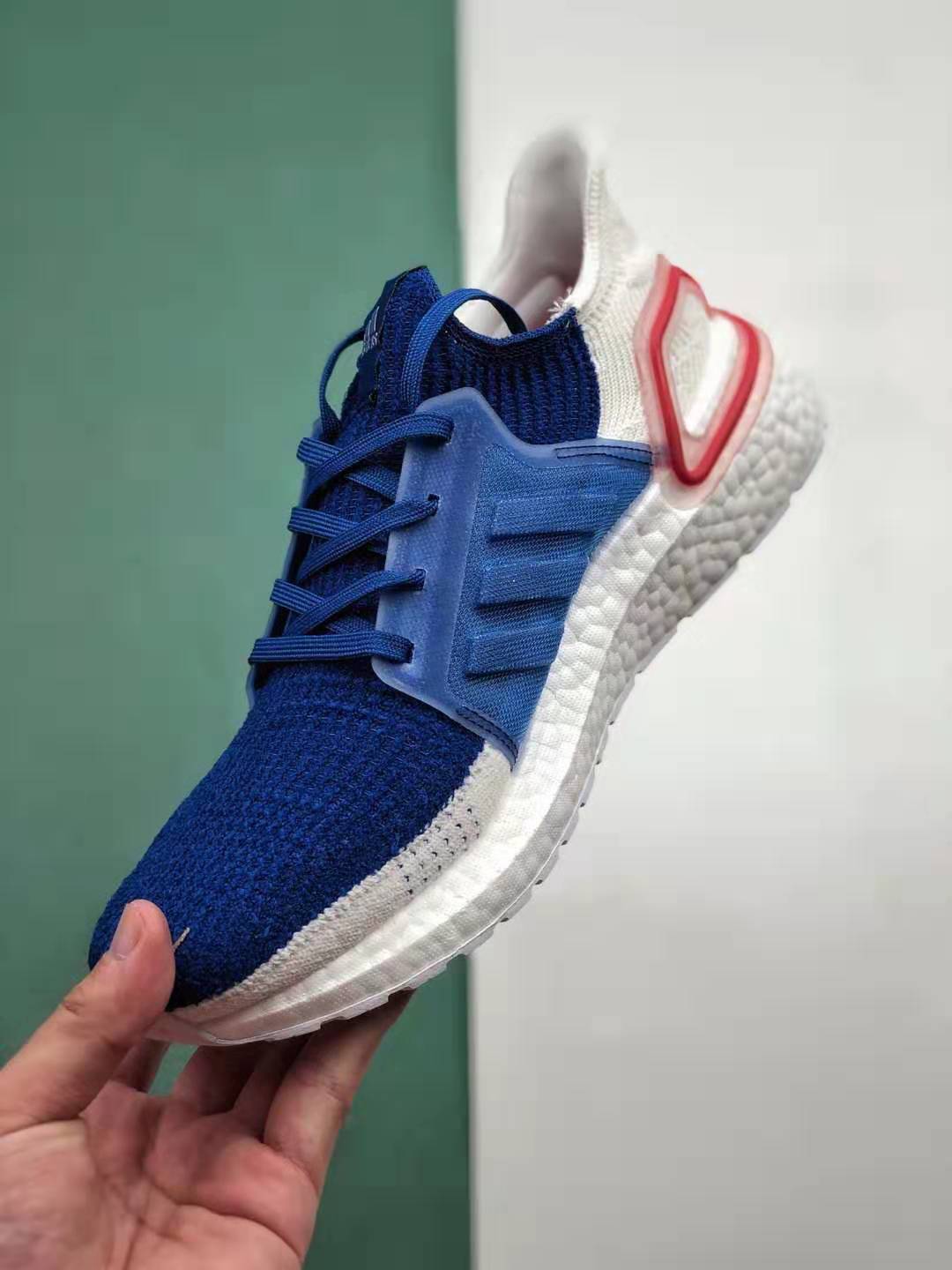 Adidas UltraBoost 19 'White Blue' EF1340 - Stylish and Comfortable Footwear Adidas UltraBoost 19 'White Blue' EF1340 - Stylish and Comfortable Footwear