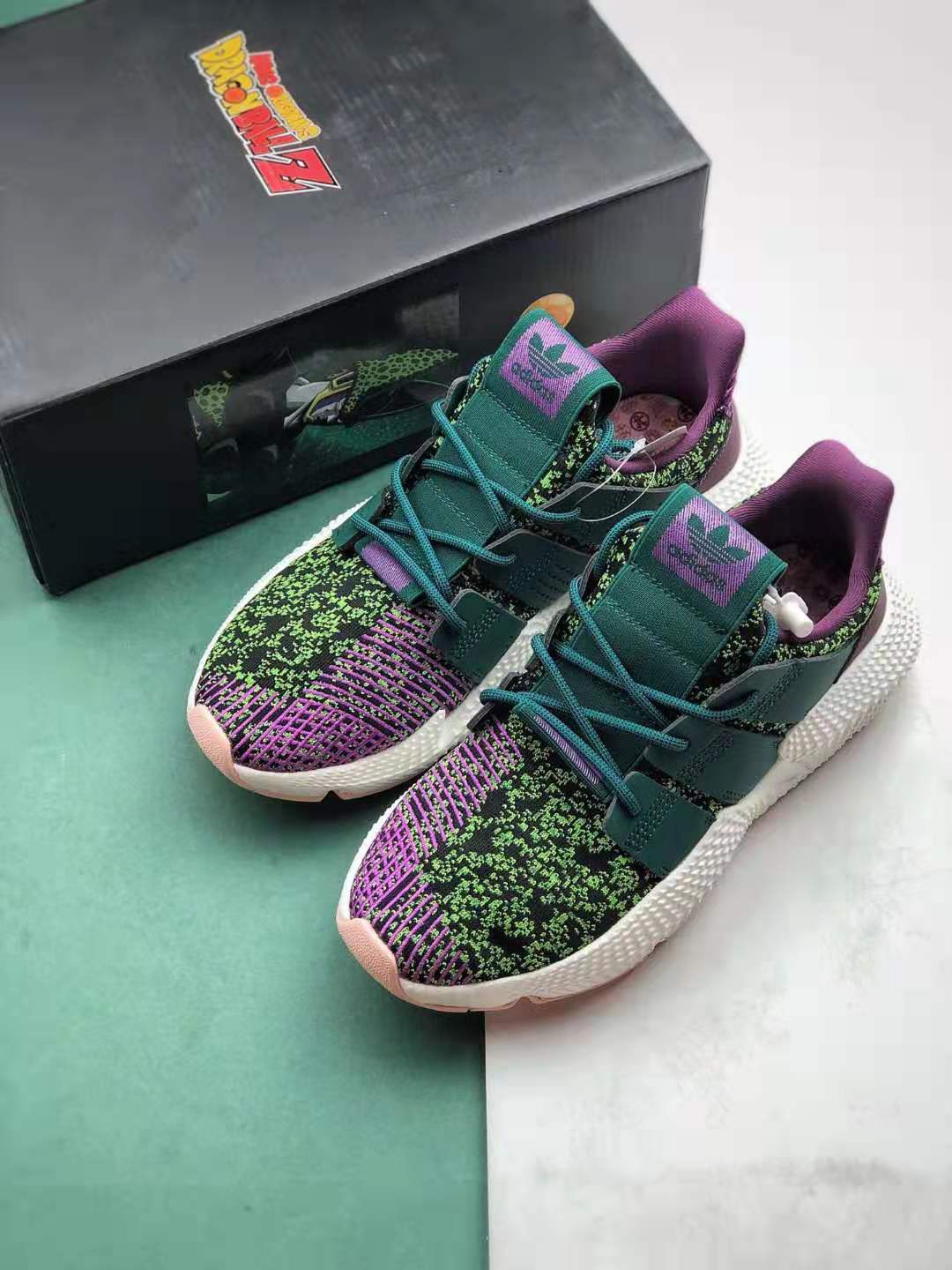 Adidas Dragon Ball Z x Prophere 'Cell' D97053 - Futuristic Design for Sneaker Fans! Adidas Dragon Ball Z x Prophere 'Cell' D97053 - Futuristic Design for Sneaker Fans!