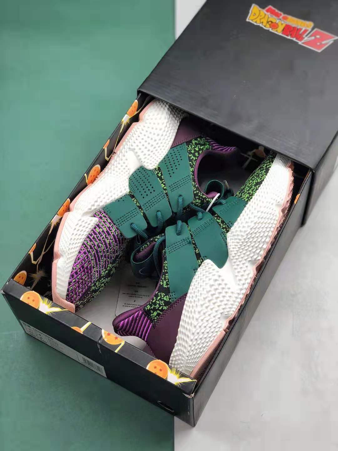 Adidas Dragon Ball Z x Prophere 'Cell' D97053 - Futuristic Design for Sneaker Fans! Adidas Dragon Ball Z x Prophere 'Cell' D97053 - Futuristic Design for Sneaker Fans!